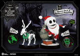 Beast Kingdom MEA-040SP The Nightmare Before Christmas Series Santa jack & Skeleton Reindeer Mini Egg Attack Figure