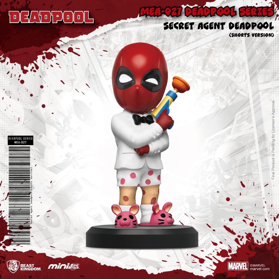 Beast Kingdom MEA-027 Deadpool Series 6-in-1 Bundle Mini Egg Attack Figure Statues (Blind/Close Box)