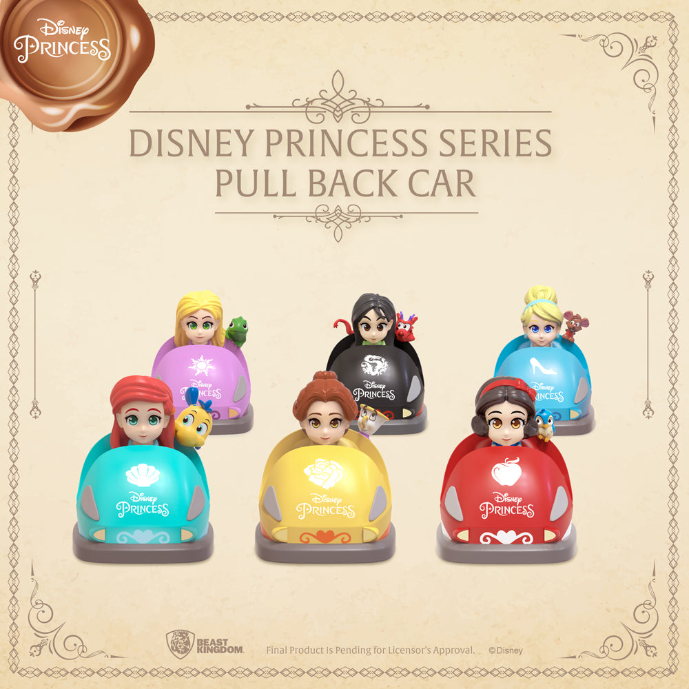 Beast Kingdom PBC010 Disney Princess Series Pull Back Car Set Beast