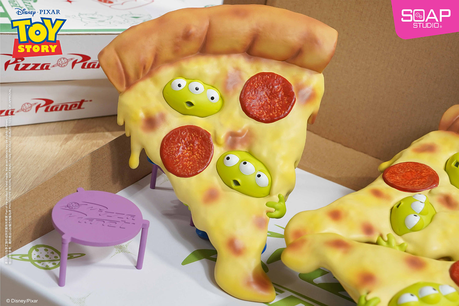varsel Nedsænkning middelalderlig Soap Studio PX022 Pixar Aliens Pizza Day Figure – Beast Kingdom SEA