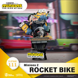 Beast Kingdom DS-111 Minions 2 - Rocket Bike Diorama Stage D-Stage Figure Statue