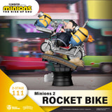 Beast Kingdom DS-111 Minions 2 - Rocket Bike Diorama Stage D-Stage Figure Statue