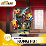 Beast Kingdom DS-112 Minions 2 - Kung Fu Diorama Stage D-Stage Figure Statue