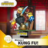 Beast Kingdom DS-112 Minions 2 - Kung Fu Diorama Stage D-Stage Figure Statue
