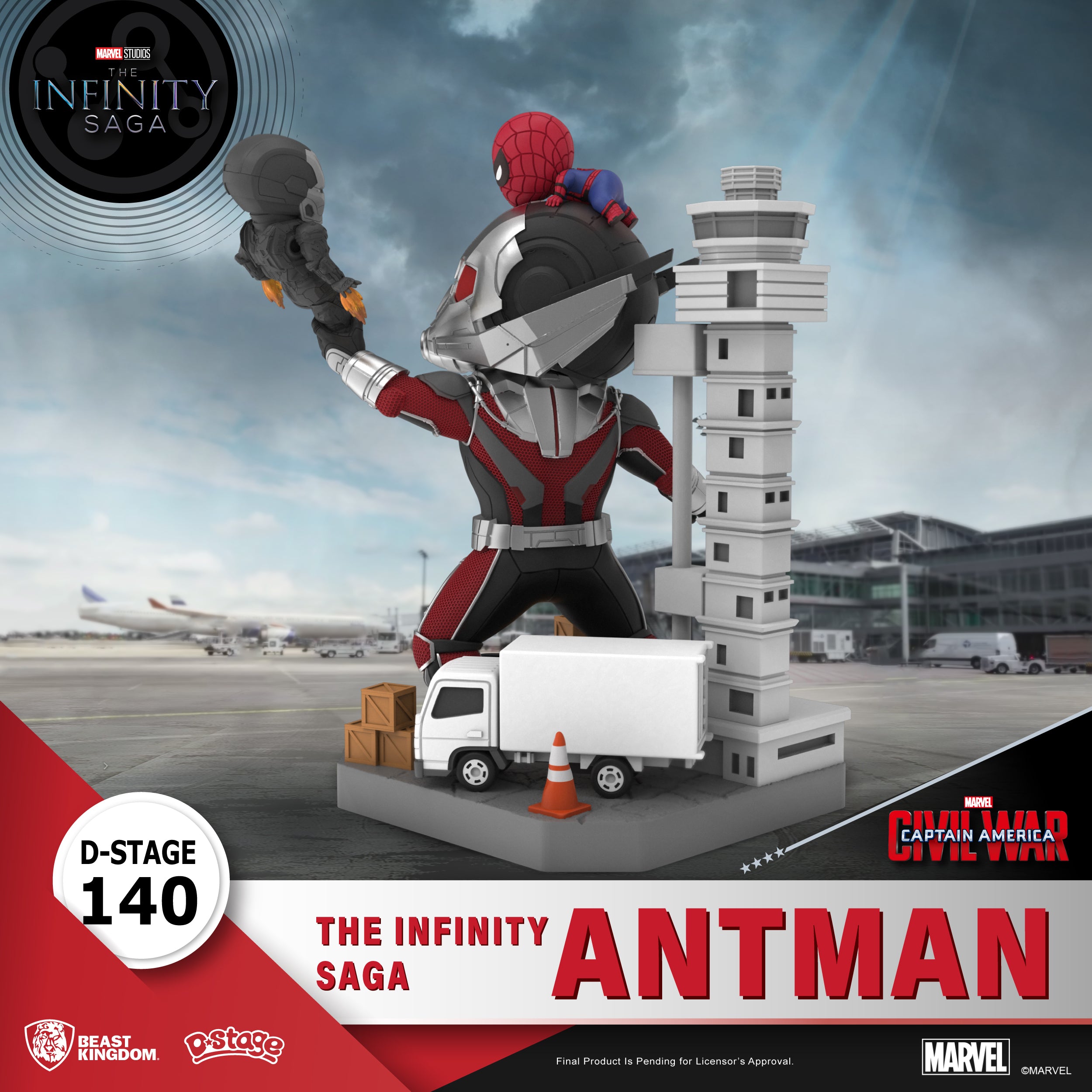 Beast Kingdom DS-140 Marvel: The Infinity Saga-Antman Diorama Stage D-Stage Figure Statue