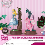 Beast Kingdom MDS-001SP Disney Pixar Alice in Wonderland Series - Candy Color Special Edition Mini Diorama Stage Figure Statue