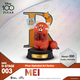 Beast Kingdom MDS-003 Disney 100 Years of Wonder-Pixar Alphabet Art Series Blind Box Set-B Mini Diorama Stage Figure Statue