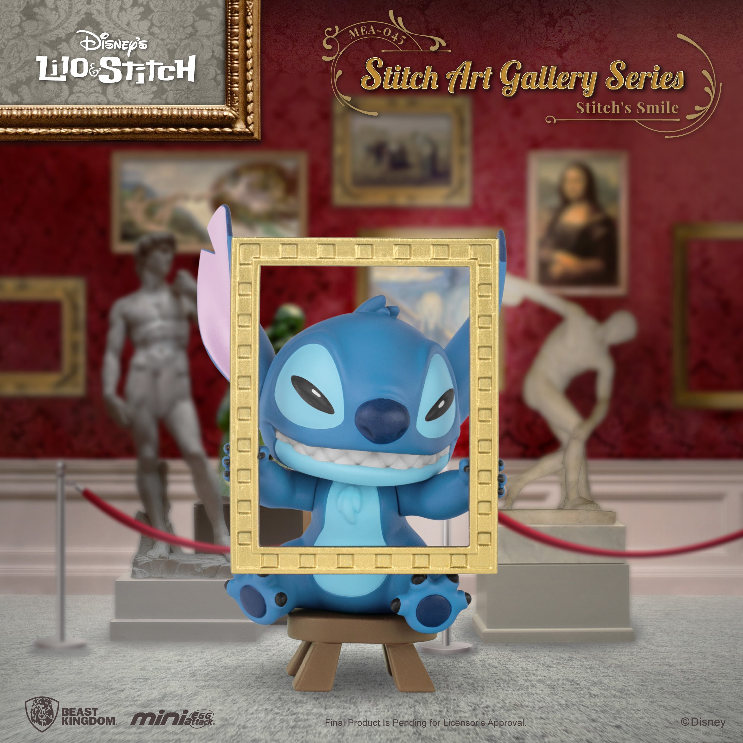 Lilo & Stitch MEA-045 Art Series A Mini-Fig - Single Blind Box Figure
