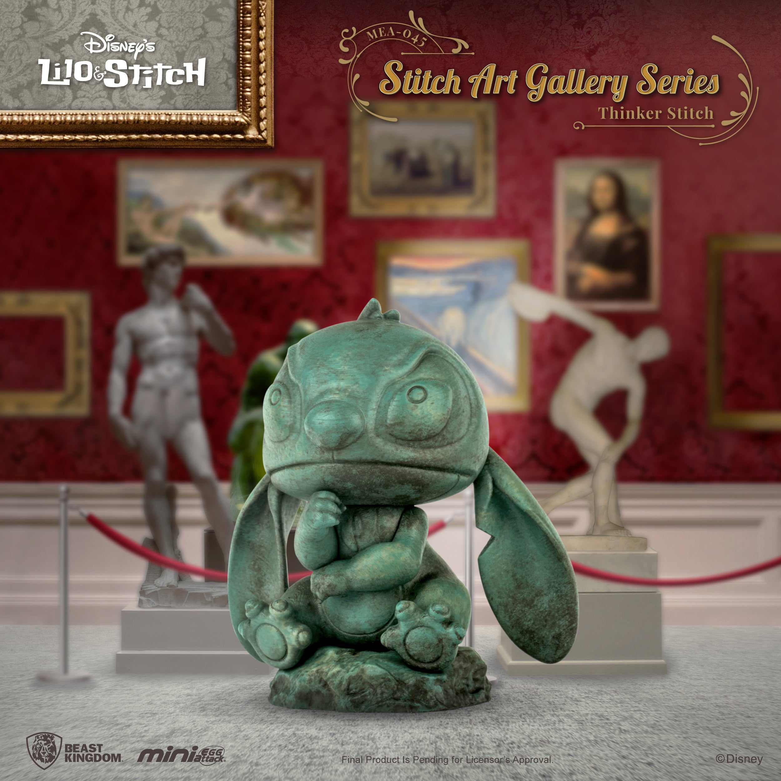 Beast Kingdom MEA-045 Disney Stitch Art Gallery Series A Box Mini Egg –  Beast Kingdom SEA