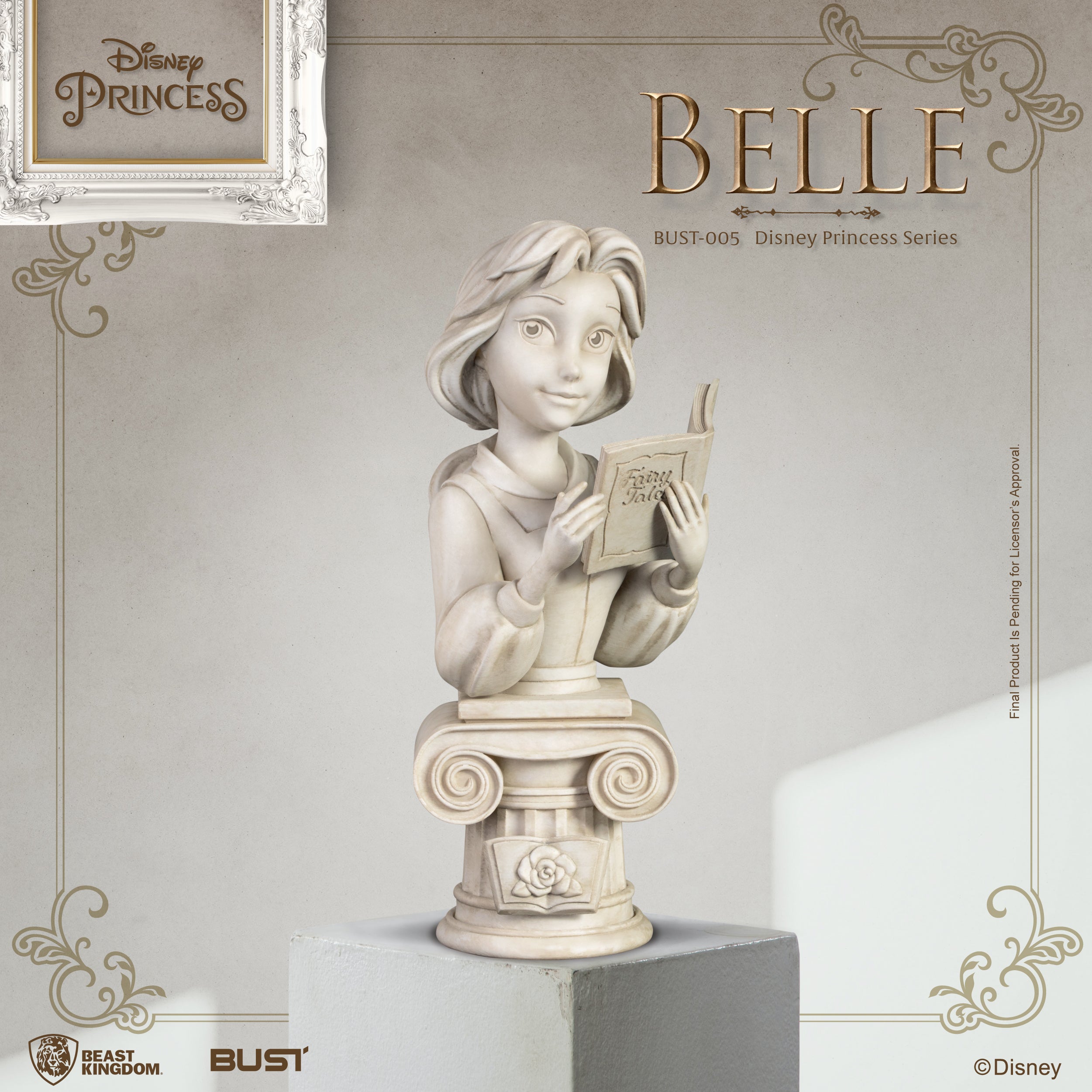 Beast Kingdom BUST-006 Disney Princess Series Belle Bust Figure Statue