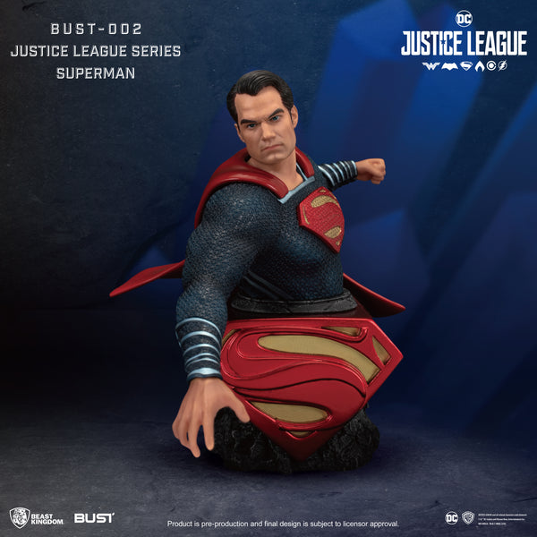 Beast Kingdom DC Bust Series: Justice League Superman (BUST-002