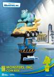 Beast Kingdom DS-037 Disney Pixar Monsters, Inc. Coin Ride Diorama Stage D-Stage Figure Statue