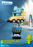 Beast Kingdom DS-037 Disney Pixar Monsters, Inc. Coin Ride Diorama Stage D-Stage Figure Statue