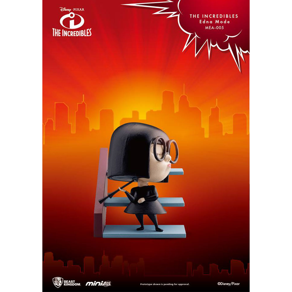 Beast Kingdom MEA-005 Disney Pixar The Incredibles: Edna Mode Mini Egg Attack Figure