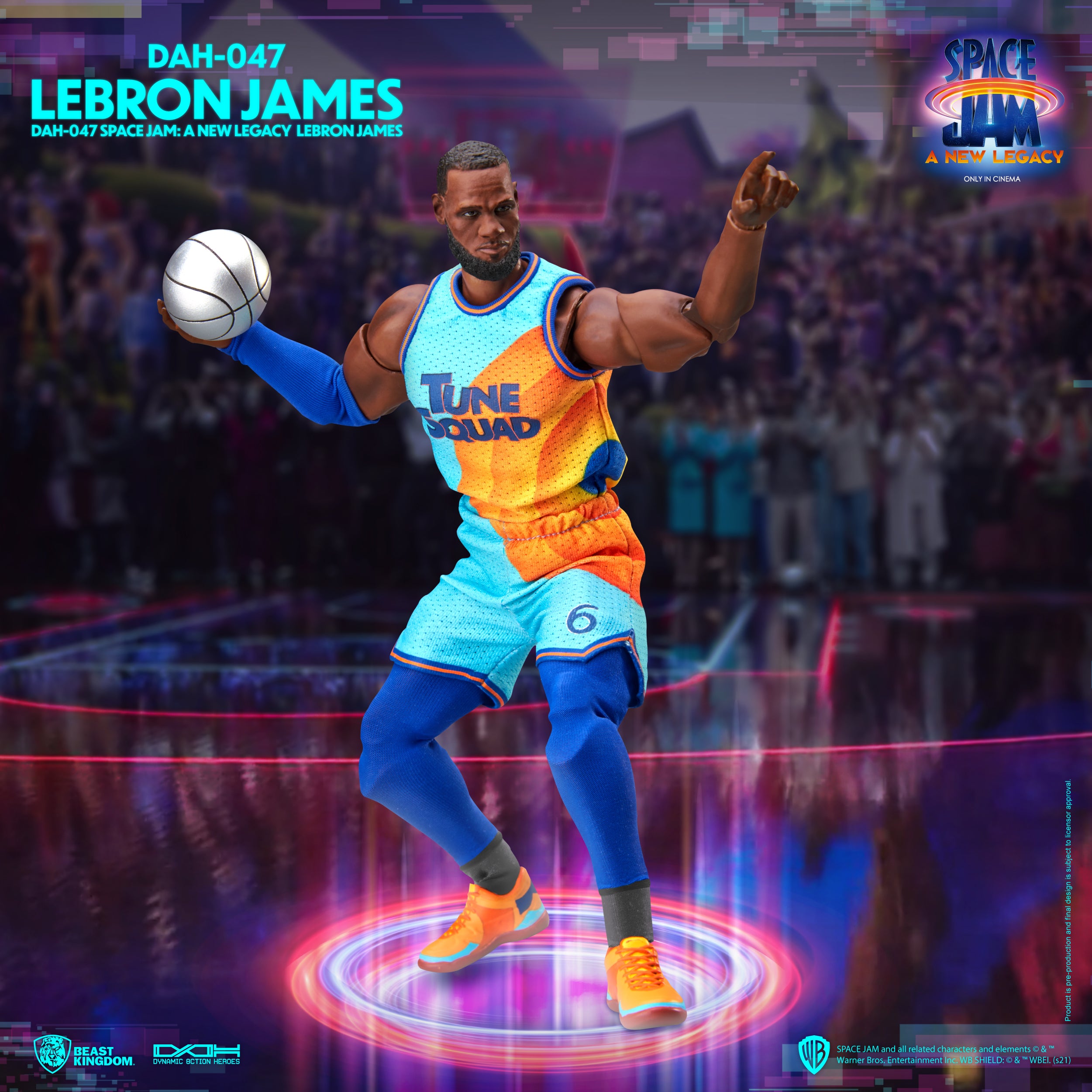 Beast Kingdom DAH-047 Warner Bros. Space Jam A New Legacy: LeBron Jame ...