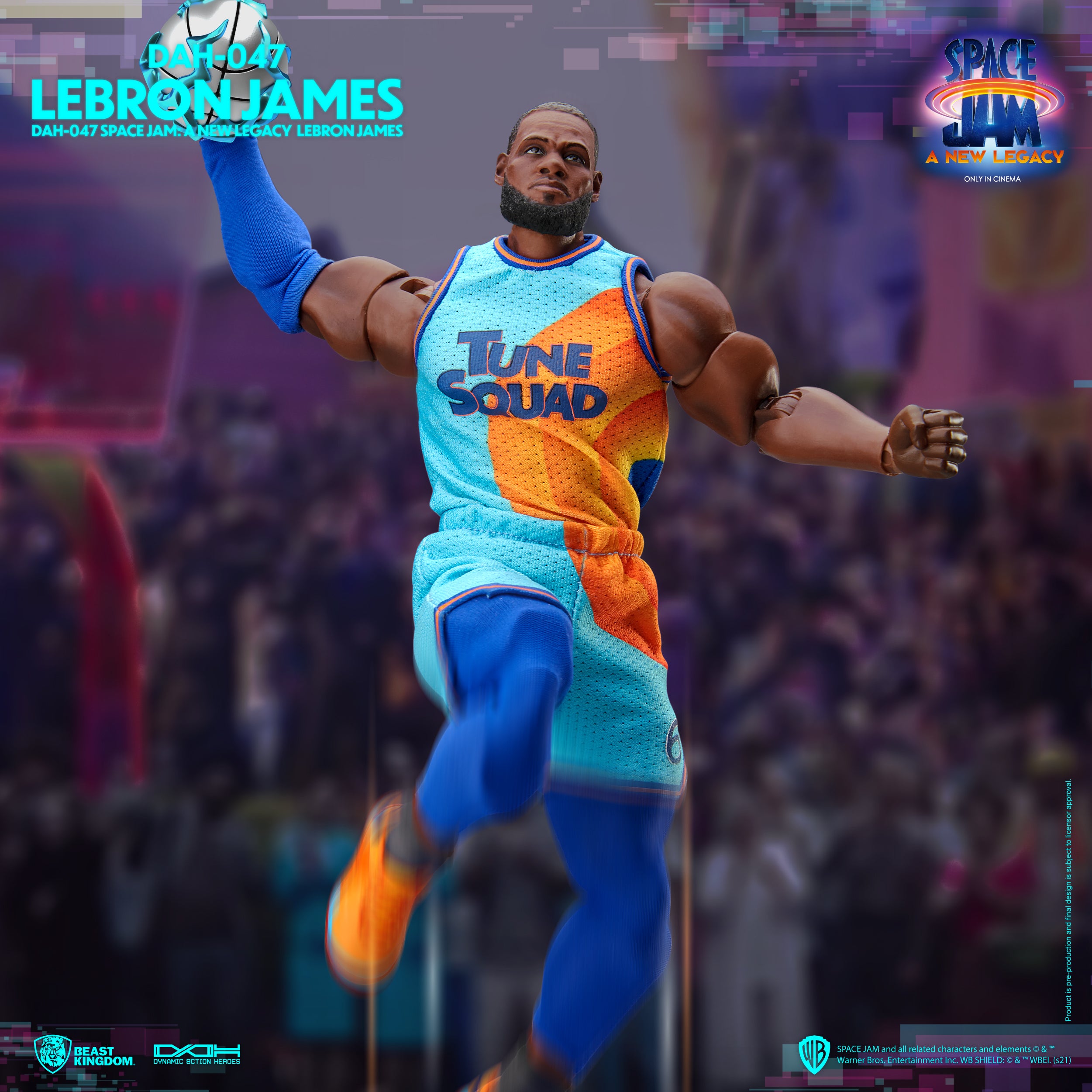 Beast Kingdom DAH-047 Warner Bros. Space Jam A New Legacy: LeBron Jame –  Beast Kingdom SEA