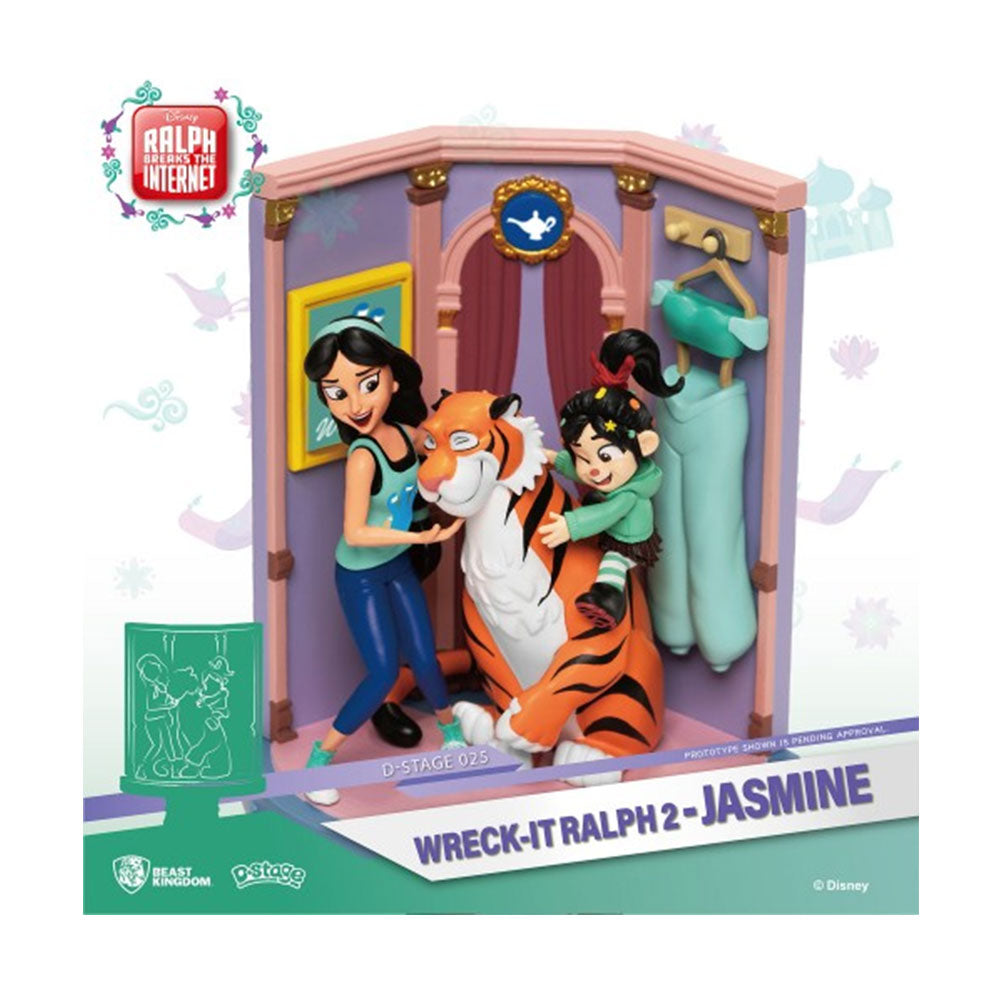 Beast Kingdom DS-025 Disney Wreck-It Ralph 2: Jasmine Diorama Stage D-Stage Figure Statue