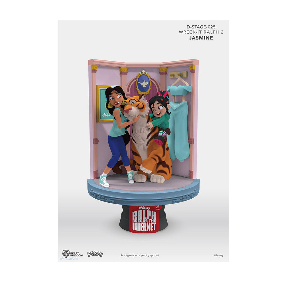Beast Kingdom DS-025 Disney Wreck-It Ralph 2: Jasmine Diorama Stage D-Stage Figure Statue